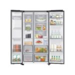 Réfrigérateur-congélateur côte à côte Samsung RS70F65KETEF 91 cm - Acier inoxydable - Image 4