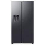 Réfrigérateur-congélateur côte à côte Samsung RS80F66KBFEF 91 cm - Noir