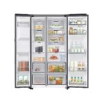 Réfrigérateur-congélateur côte à côte Samsung rs80f67kctef 91 cm - argent - Image 4