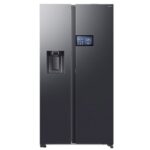 Réfrigérateur-congélateur côte à côte Samsung RS90F64EDFEF 91 cm - Anthracite