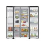 Réfrigérateur-congélateur côte à côte Samsung RS90F64EDFEF 91 cm - Anthracite - Image 4