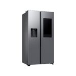 Réfrigérateur-congélateur Samsung rs90f67betef Family Hub côte à côte 90 cm - argent - Image 2