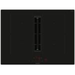 Siemens ed711hq26e iQ500 plaque à induction avec hotte intégrée 70 cm noir