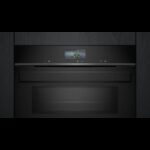 Siemens hm976gmb1 iq700 four à micro-ondes combiné encastrable 60 cm noir SL - Image 2