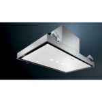 Siemens lr97cbs20 iq700 hotte de plafond encastrable 90 cm acier inoxydable + verre blanc - Image 3