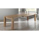 Table en bois extensible avec un chêne solide artisanal - Image 4