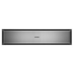 Tiroir chauffant encastrable Gaggenau GW451120 h 14 cm inox - verre