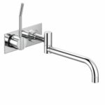 Robinet mitigeur mural encastré Vola 132L - lavabo