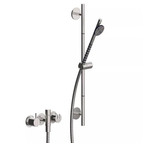 vola-2171s-t65-miscelatore-da-incasso-doccia-asta-e-doccetta Mitigeur de douche encastré Vola 2171S-T65 + barre et douchette - Image 1