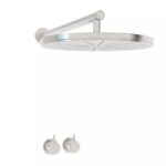 Ensemble de douche Vola 5261 avec mitigeur thermostatique intégré et pommeau de douche