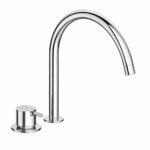 Robinet mitigeur de cuisine monocommande Vola 590H - 2 trous