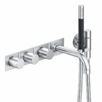 Robinet de baignoire Vola 814C-071 avec inverseur et douchette