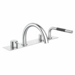 Mitigeur Vola BK12 avec douchette pour rebord de baignoire