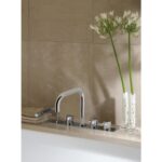 Mitigeur thermostatique Vola BK15 avec pommeau de douche pour baignoire - Image 2