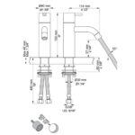 Vola HV1+30 Mitigeur monocommande de lavabo - Image 2