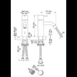 Mélangeur Vola HV1EN2 avec capteur électronique automatique, levier et transformateur secteur - Image 2