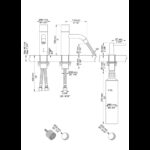 Mitigeur lavabo automatique Vola HV1ET36 avec porte-savon - Image 2