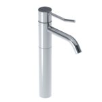 Robinet mitigeur de lavabo monocommande haut Vola HV1L+170/150 avec levier long
