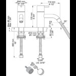 Robinet mitigeur Vola RB1 - Lavabo - Image 2