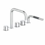 Robinet de baignoire Vola SC11 avec pommeau de douche