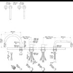 Mitigeur Vola SC12 avec douchette pour baignoire - Image 2