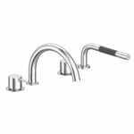 Mitigeur Vola SC12 avec douchette pour baignoire