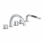 Robinet de baignoire Vola SC13 avec pommeau de douche