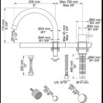 Mitigeur de bain monocommande Vola SC7 - Image 2