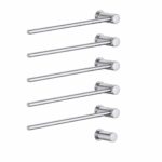 Sèche-serviettes électrique encastrable Vola T39EL/5 avec 5 barres